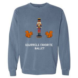 Funny Nutcracker Ballet Ballerino Danseur Garment-Dyed Sweatshirt