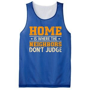 Favorite Neighbor Best Neighbor Funny Gift Mesh Reversible Basketball Jersey Tank