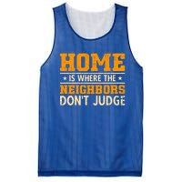 Favorite Neighbor Best Neighbor Funny Gift Mesh Reversible Basketball Jersey Tank