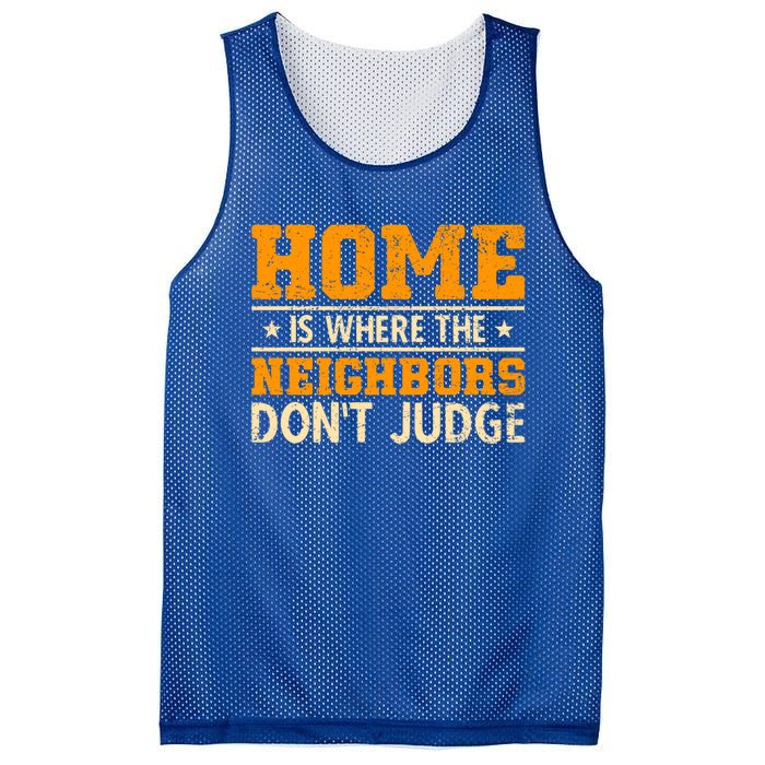 Favorite Neighbor Best Neighbor Funny Gift Mesh Reversible Basketball Jersey Tank