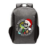 Feliz Navidad Bitchachos Funny Skull Spanish Vector Backpack