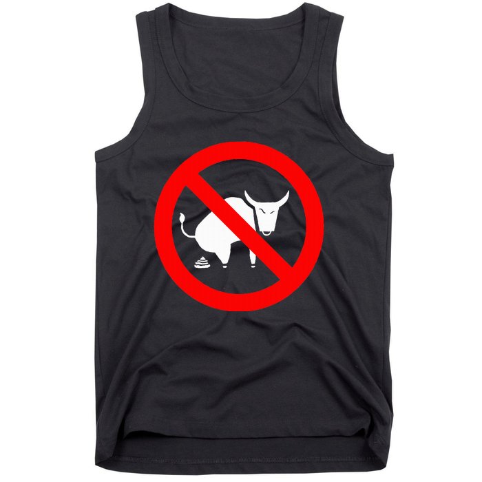 Funny No Bullshit Tank Top