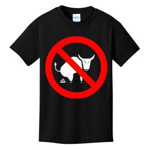 Funny No Bullshit Kids T-Shirt