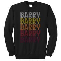 First Name Barry Vintage Barry Sweatshirt