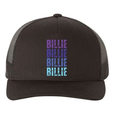 First Names Billie Yupoong Adult 5-Panel Trucker Hat