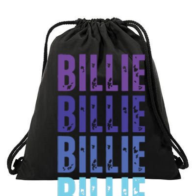 First Names Billie Drawstring Bag