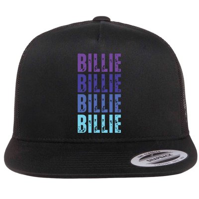 First Names Billie Flat Bill Trucker Hat