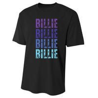 First Names Billie Performance Sprint T-Shirt