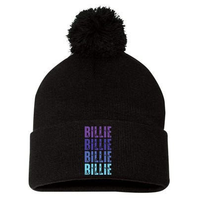 First Names Billie Pom Pom 12in Knit Beanie