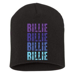 First Names Billie Short Acrylic Beanie