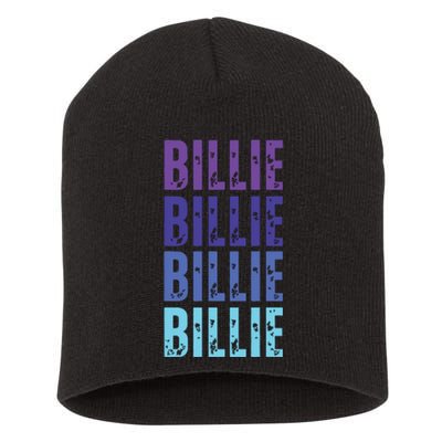 First Names Billie Short Acrylic Beanie