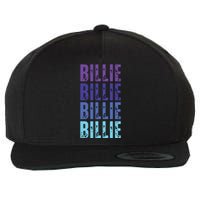 First Names Billie Wool Snapback Cap