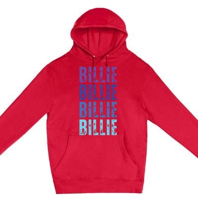 First Names Billie Premium Pullover Hoodie