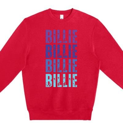 First Names Billie Premium Crewneck Sweatshirt