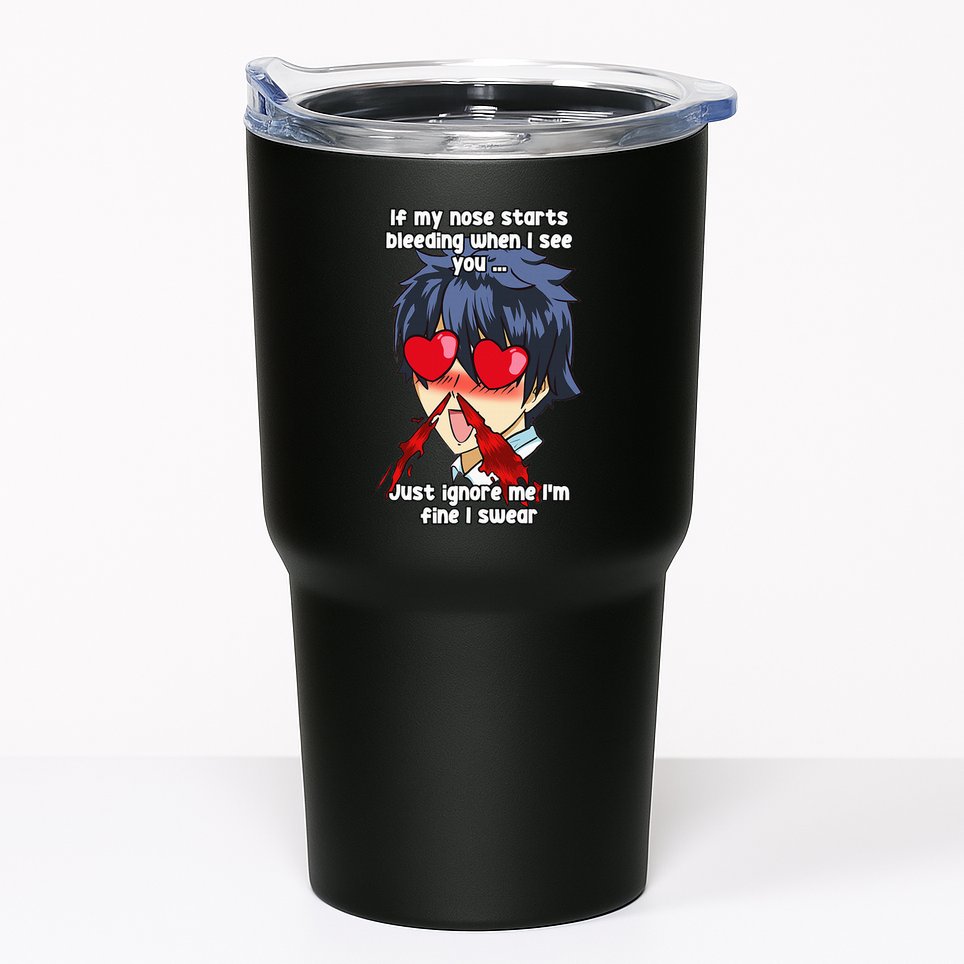 Funny Nose Bleed Anime Perv Simp Otaku Manga Anime Humor Tumbler