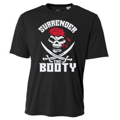 Funny Nice Booty Surrender The Booty Gift Cooling Performance Crew T-Shirt