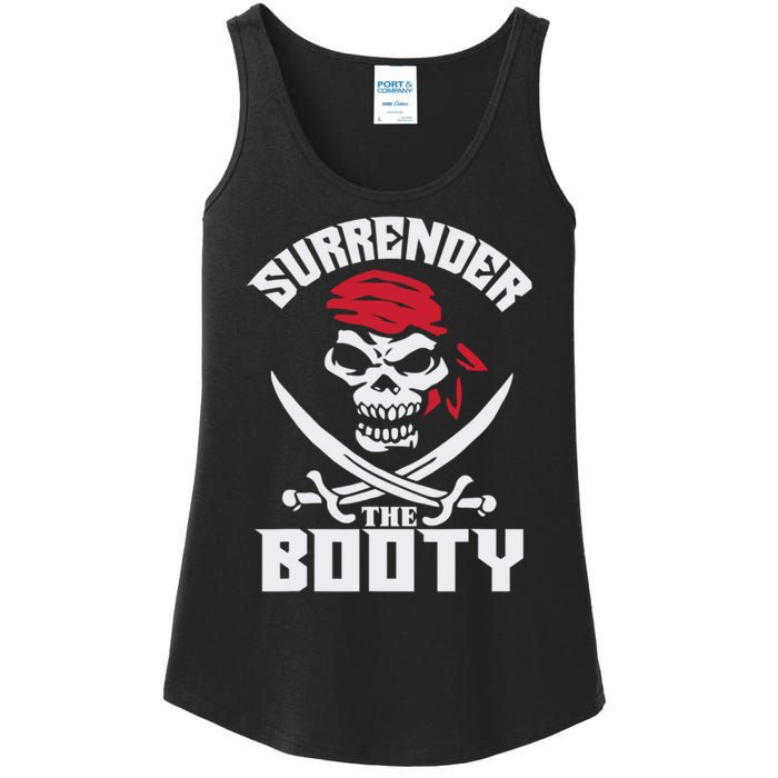 Funny Nice Booty Surrender The Booty Gift Ladies Essential Tank