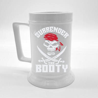 Funny Nice Booty Surrender The Booty Gift Beer Stein