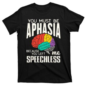 Funny Neuroeducation Brain Facts Aphasia T-Shirt