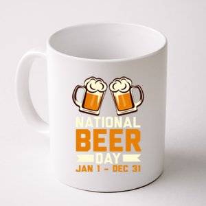 Funny National Beer Day Craft Beer Lover Day Ing Gift Meaningful Gift Coffee Mug