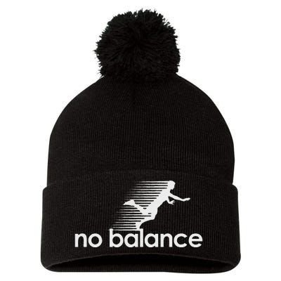 Funny No Balance New Balance Funny Pom Pom 12in Knit Beanie