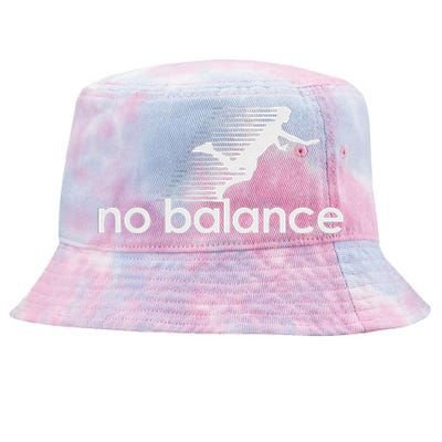 Funny No Balance New Balance Funny Tie-Dyed Bucket Hat