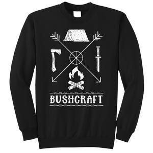 funny Nature Bushcraft Outdoor Wilderness Design Sweatshirt