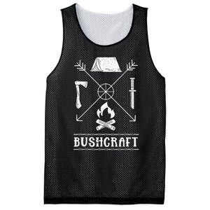 funny Nature Bushcraft Outdoor Wilderness Design Mesh Reversible Basketball Jersey Tank