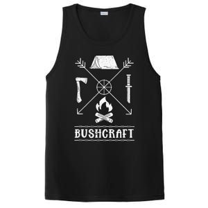 funny Nature Bushcraft Outdoor Wilderness Design PosiCharge Competitor Tank