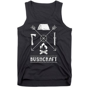 funny Nature Bushcraft Outdoor Wilderness Design Tank Top