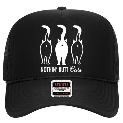 Funny Nothin' Butt Cats Butthole Cat Lover TShirt Trucker Hat