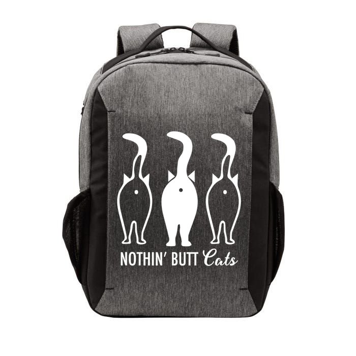 Funny Nothin' Butt Cats Butthole Cat Lover TShirt Vector Backpack