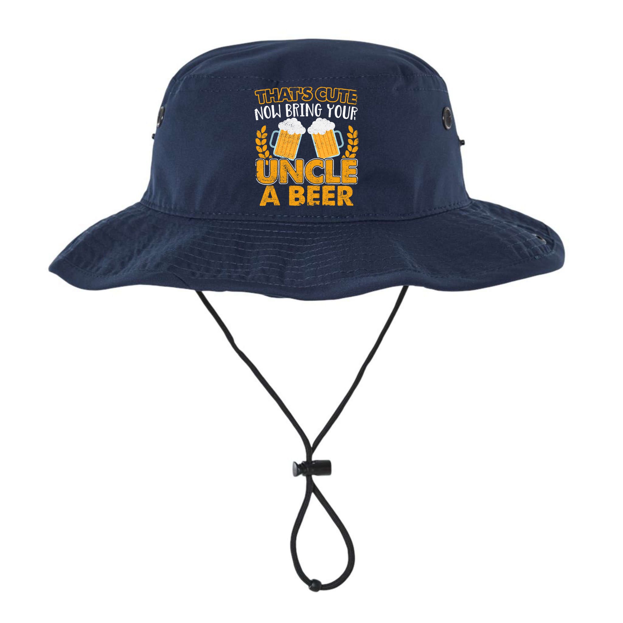 Funny Now Bring Your Uncle A Beer Design Bucket Hat
