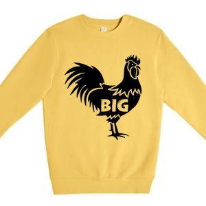 Funny Naughty Big Cock Premium Crewneck Sweatshirt