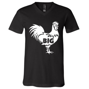 Funny Naughty Big Cock V-Neck T-Shirt