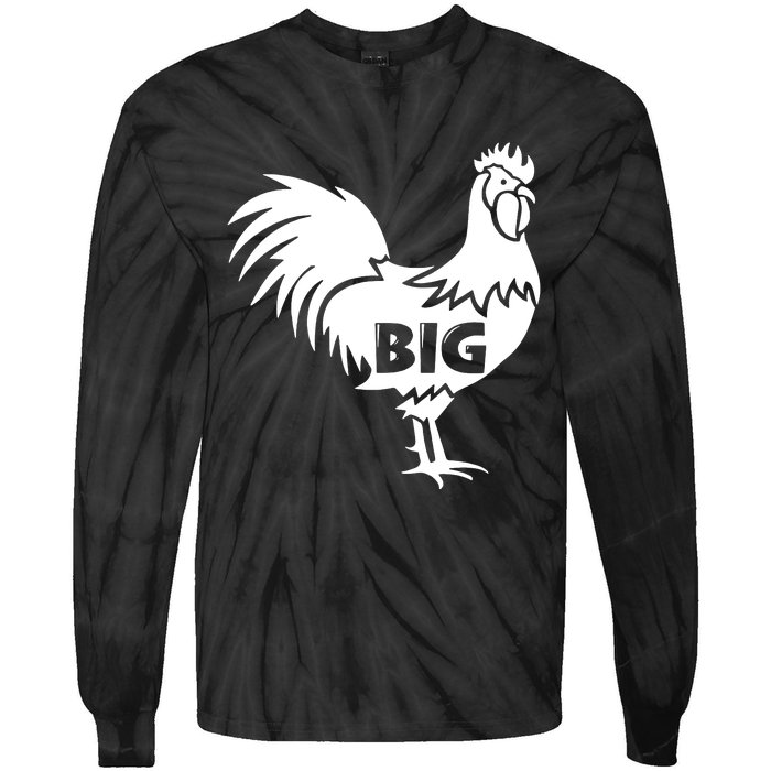 Funny Naughty Big Cock Tie-Dye Long Sleeve Shirt