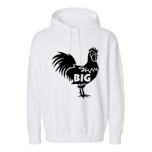 Funny Naughty Big Cock Garment-Dyed Fleece Hoodie