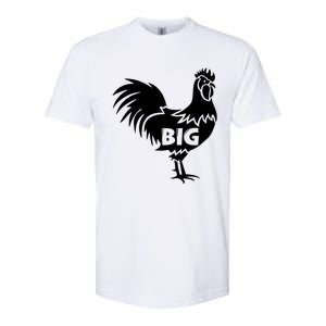 Funny Naughty Big Cock Softstyle CVC T-Shirt