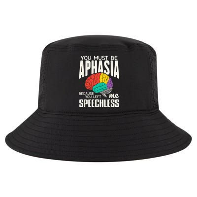 Funny Neuroeducation Brain Facts Aphasia Cool Comfort Performance Bucket Hat