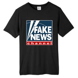 Fake News Channel Tall Fusion ChromaSoft Performance T-Shirt