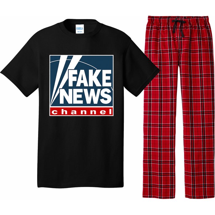 Fake News Channel Pajama Set