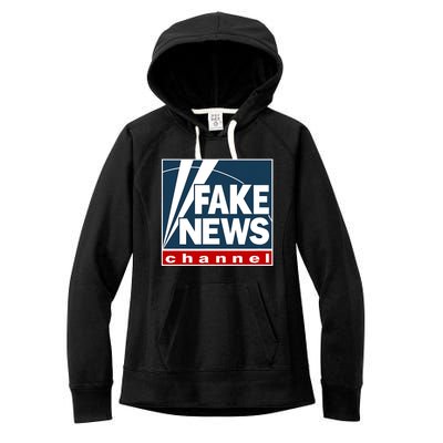 Fake News Channel Women's Fleece Hoodie