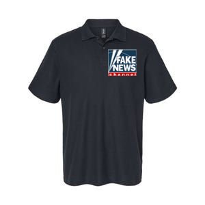 Fake News Channel Softstyle Adult Sport Polo