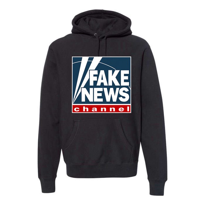 Fake News Channel Premium Hoodie