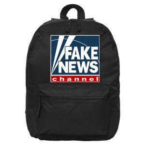 Fake News Channel 16 in Basic Backpack