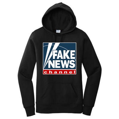 Fake News Channel Women's Pullover Hoodie