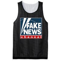 Fake News Channel Mesh Reversible Basketball Jersey Tank