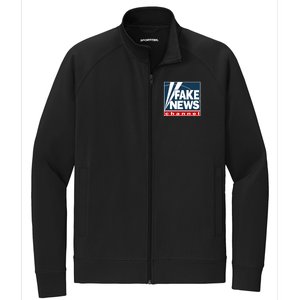 Fake News Channel Stretch Full-Zip Cadet Jacket