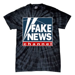 Fake News Channel Tie-Dye T-Shirt