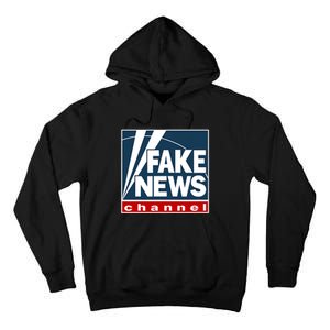 Fake News Channel Tall Hoodie